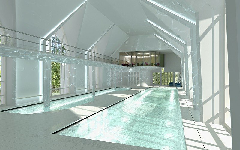 Фото из портфолио Бассейн и спа центр в поселке Довиль. – фотографии дизайна интерьеров на INMYROOM Фото из портфолио Бассейн и спа центр в поселке Довиль. – фотографии дизайна интерьеров на INMYROOM