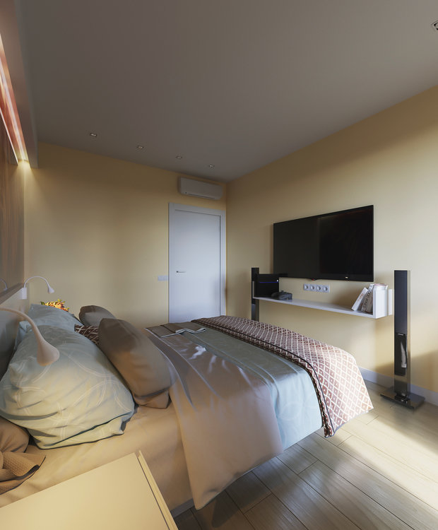 Фотография: Спальня в стиле Минимализм – фото на InMyRoom.ru