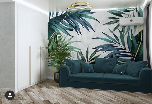 Фото из портфолио Цветочные интерьеры – фотографии дизайна интерьеров на INMYROOM