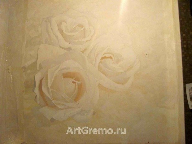 Фото из портфолио Роспись стен – фотографии дизайна интерьеров на INMYROOM