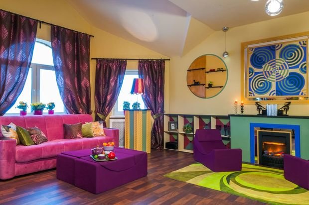 Фото из портфолио Фиолетовый цвет – фотографии дизайна интерьеров на INMYROOM