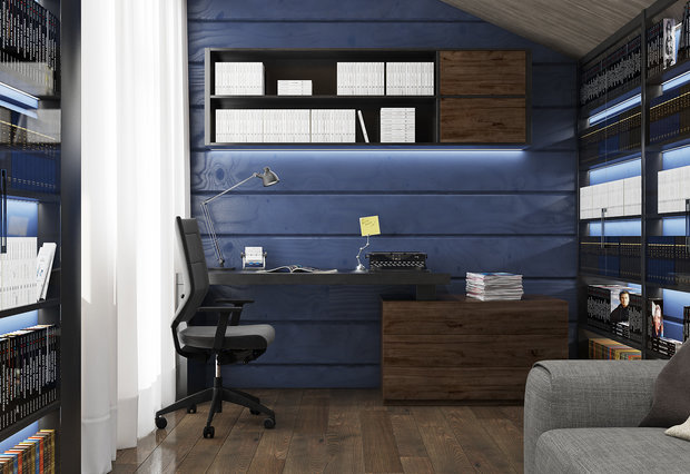 Фото из портфолио Дом из бруса 2-ой этаж – фотографии дизайна интерьеров на INMYROOM