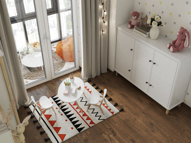 Фото из портфолио Проект квартиры в центре Челябинка – фотографии дизайна интерьеров на INMYROOM