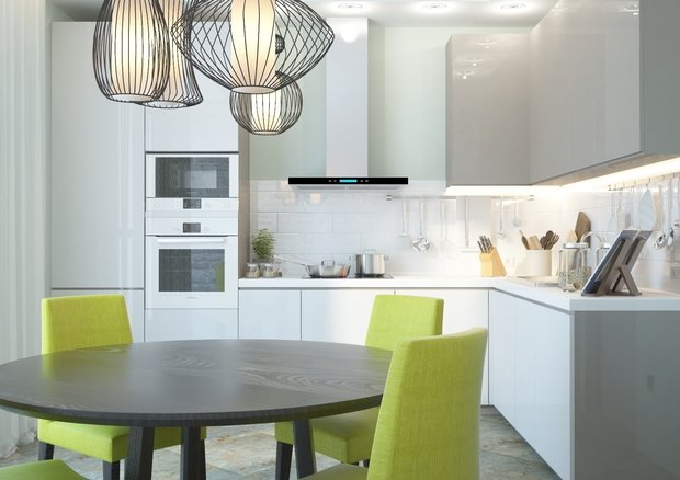 Фото из портфолио кухня ЖК "Европейский берег" г. Новосибирск – фотографии дизайна интерьеров на INMYROOM