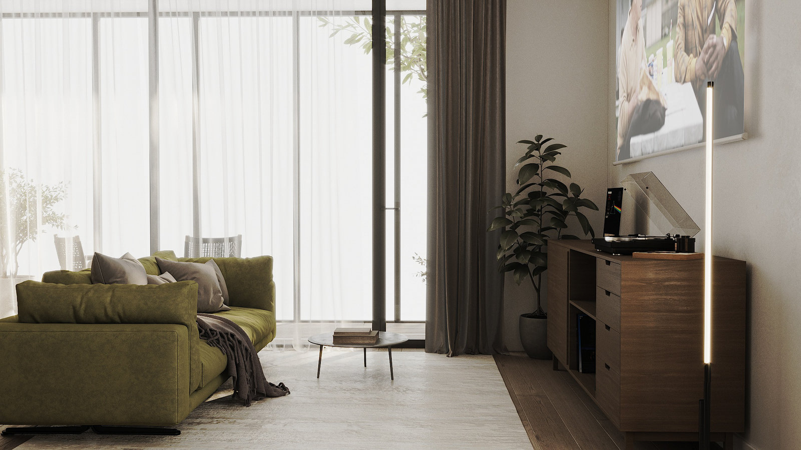 Фотография: Гостиная в стиле Современный, Скандинавский, Квартира, Проект недели, Москва, 2 комнаты, 60-90 метров, Екатерина Шилова – фото на INMYROOM Фотография: Гостиная в стиле Современный, Скандинавский, Квартира, Проект недели, Москва, 2 комнаты, 60-90 метров, Екатерина Шилова – фото на INMYROOM