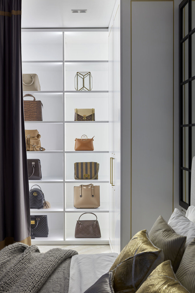 Фотография: Гардеробная в стиле Современный, Лофт, Квартира, Студия, Проект недели, 40-60 метров, Антонина Синчугова – фото на INMYROOM