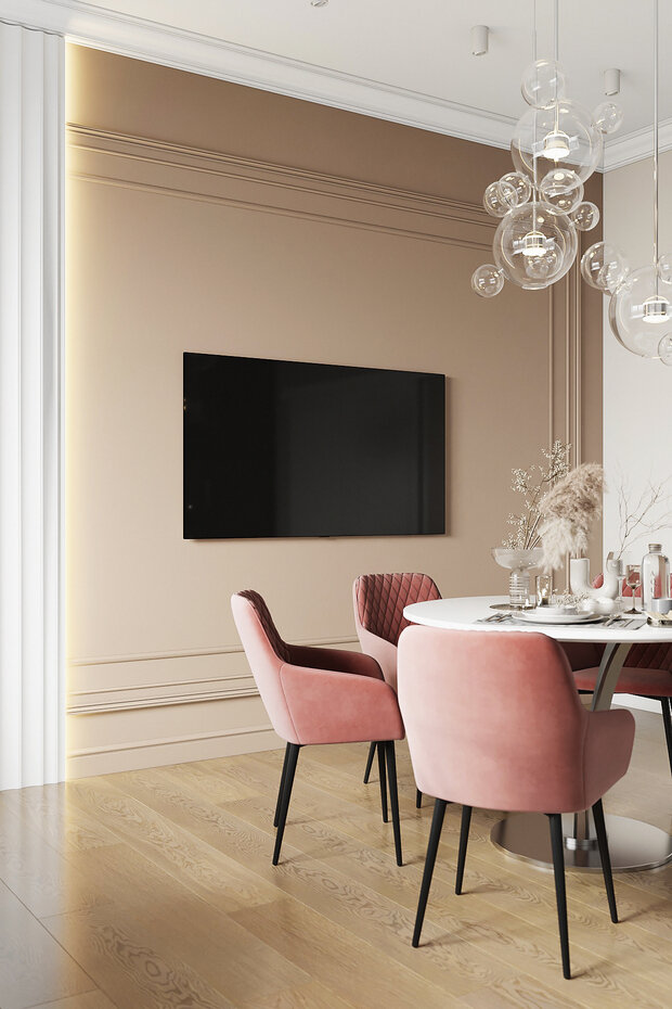 Фотография: Кухня и столовая в стиле Классический, Современный, Дом, Проект недели, Дом и дача, 4 и больше, Более 90 метров, Нижегородская область, Ольга Матренина – фото на INMYROOM