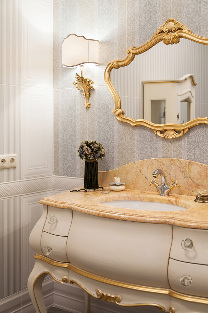 Фотография: Ванная в стиле Классический, Квартира, Дома и квартиры, Проект недели, Москва – фото на INMYROOM