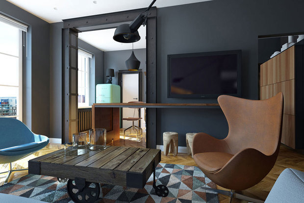 Фото из портфолио Квартира на Октябоьской – фотографии дизайна интерьеров на INMYROOM