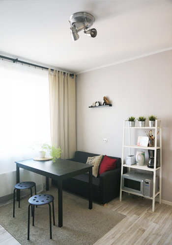 Фото из портфолио Квартира для молодой пары – фотографии дизайна интерьеров на INMYROOM