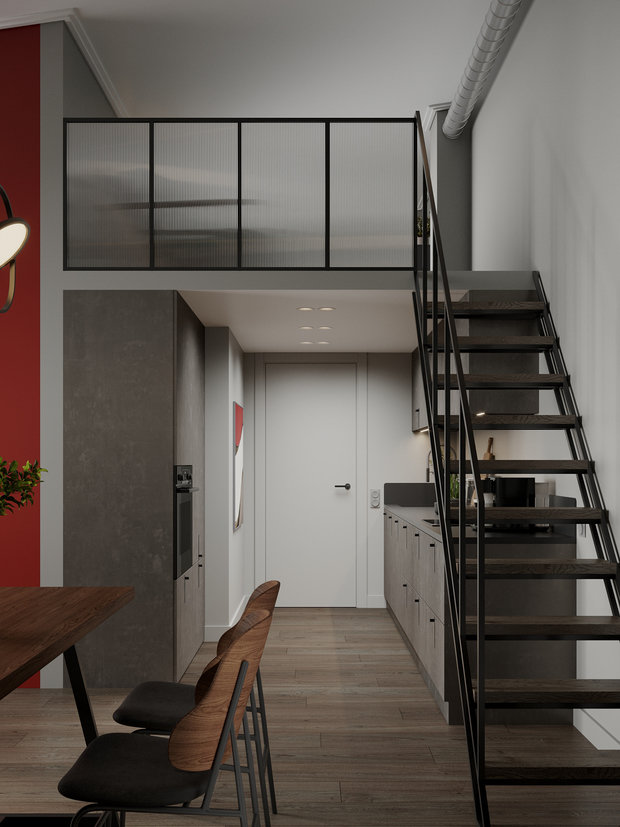 Фотография: Кухня и столовая в стиле Современный, Квартира, Проект недели, Санкт-Петербург, Татьяна Воронцова, 3 комнаты, 60-90 метров – фото на INMYROOM