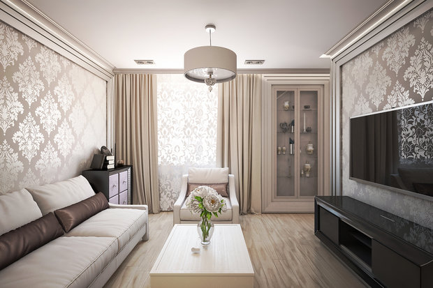 Фото из портфолио Современная классика – фотографии дизайна интерьеров на INMYROOM