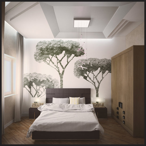 Фото из портфолио Таунхаус для холостяка (320 м2) в Москве – фотографии дизайна интерьеров на INMYROOM