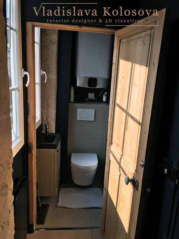 Фото из портфолио Студия в Париже – фотографии дизайна интерьеров на INMYROOM