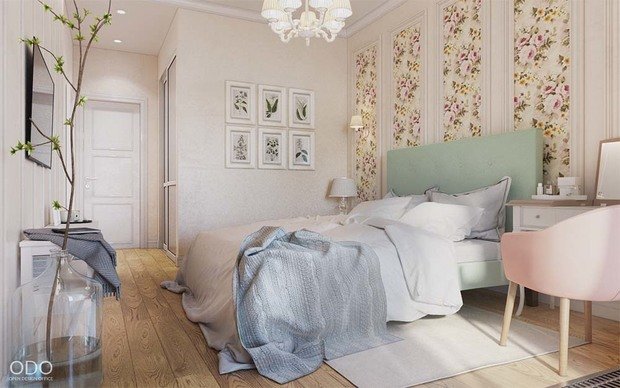 Фото из портфолио Весенняя гамма – фотографии дизайна интерьеров на INMYROOM