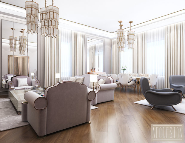 Фото из портфолио ЖК Knightsbridge Private Park – фотографии дизайна интерьеров на INMYROOM