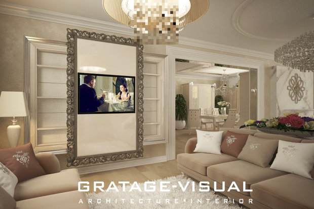 Фото из портфолио Киев, пр. Кейлов,  180 кв м – фотографии дизайна интерьеров на INMYROOM