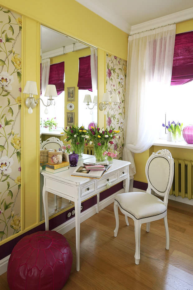 Фотография: Офис в стиле Прованс и Кантри, Классический, Современный, Малогабаритная квартира, Квартира, Дома и квартиры, IKEA, Проект недели, Галина Юрьева – фото на INMYROOM