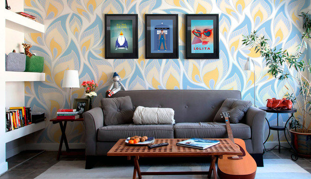 Фото из портфолио Дизайнерские обои Респейс – фотографии дизайна интерьеров на INMYROOM