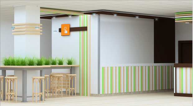 Фото из портфолио Городское кафе в подмосковье – фотографии дизайна интерьеров на INMYROOM