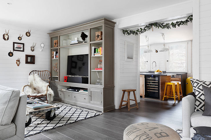 Фотография: Гостиная в стиле Скандинавский, Декор интерьера, Дом, Дача, Шале, Дом и дача – фото на INMYROOM