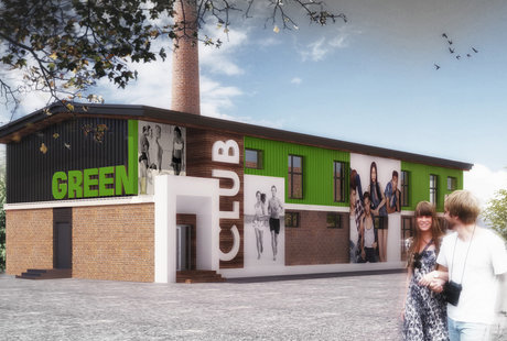 Здание фитнесс-центра «Green club»