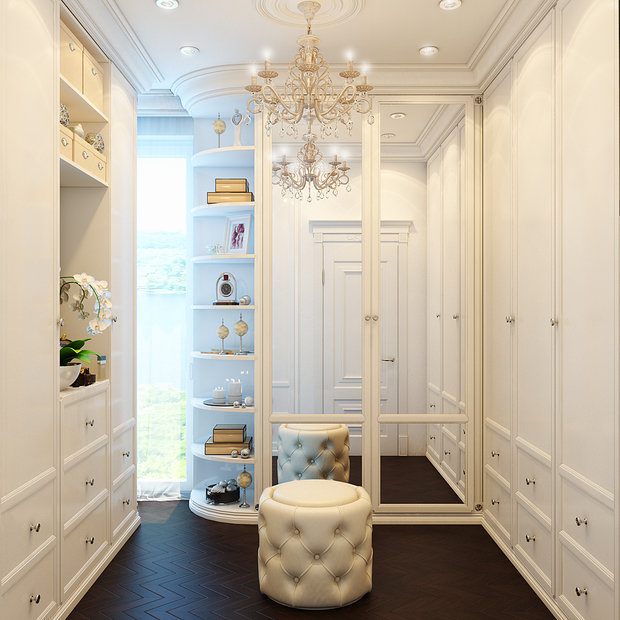 Фото из портфолио Светлая классика – фотографии дизайна интерьеров на INMYROOM