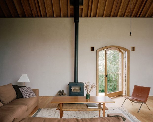 Фотография: Гостиная в стиле Эко – фото на INMYROOM