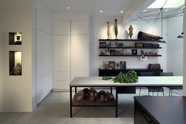 Фото из портфолио  Кухня как музей для хозяйки из Монреаля – фотографии дизайна интерьеров на INMYROOM