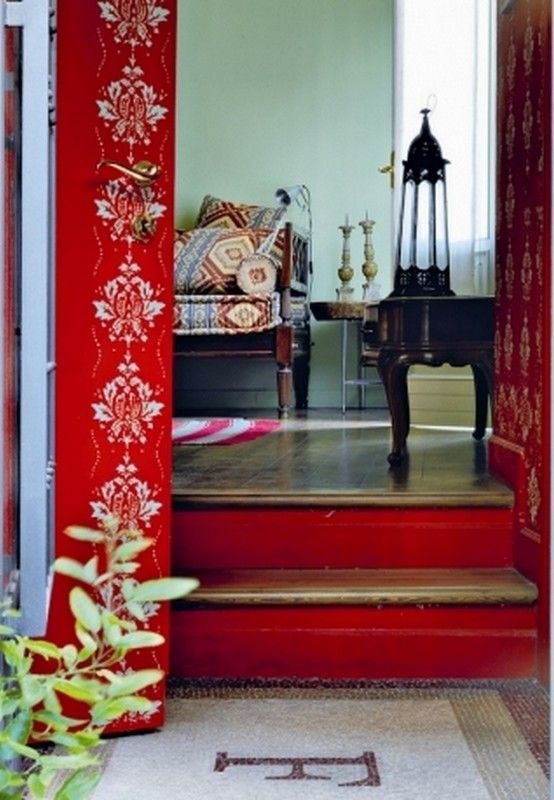 Фото из портфолио Красный цвет – фотографии дизайна интерьеров на INMYROOM