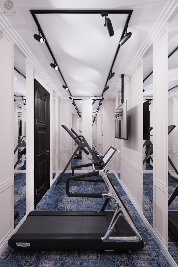 Фото из портфолио Сады Пекина. Спортзал – фотографии дизайна интерьеров на INMYROOM