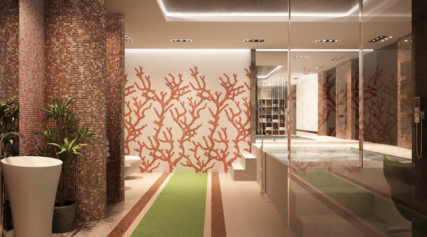 Фото из портфолио Коралловый релакс – фотографии дизайна интерьеров на INMYROOM