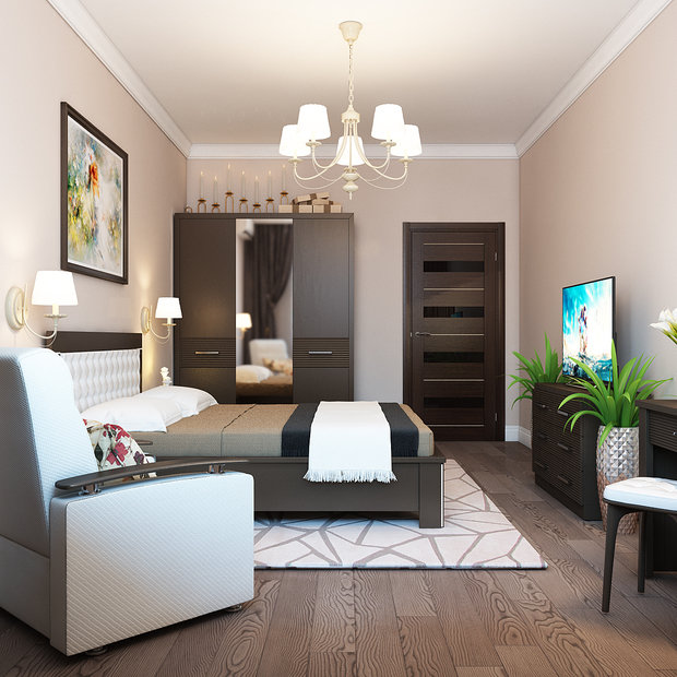 Фото из портфолио Квартира в традиционном стиле – фотографии дизайна интерьеров на INMYROOM