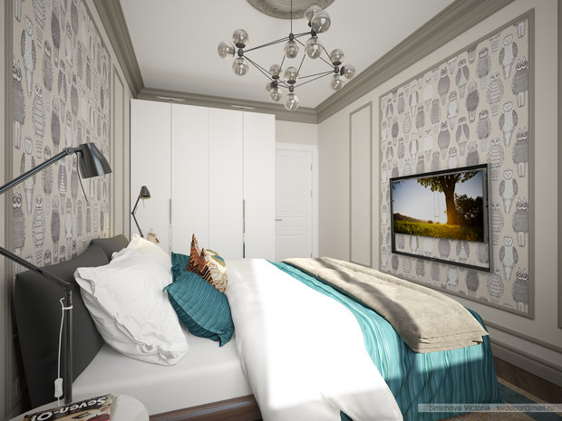 Фото из портфолио Квартира для молодой семьи – фотографии дизайна интерьеров на INMYROOM