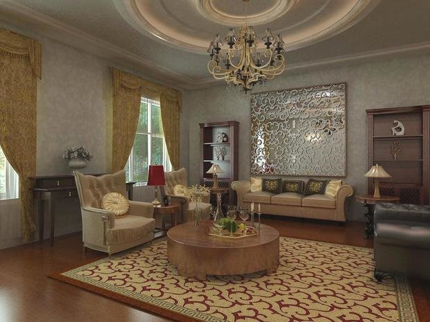 Фото из портфолио Дизайн проект коттеджа. – фотографии дизайна интерьеров на INMYROOM