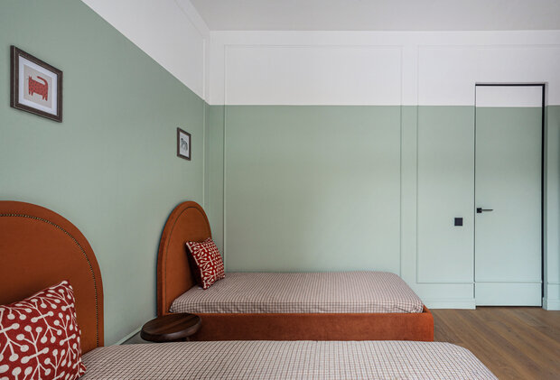 Фотография: Детская в стиле Современный, Минимализм, Квартира, Проект дня, Москва, 3 комнаты, 60-90 метров, D.A. Interior Design, Анна Коробко – фото на INMYROOM