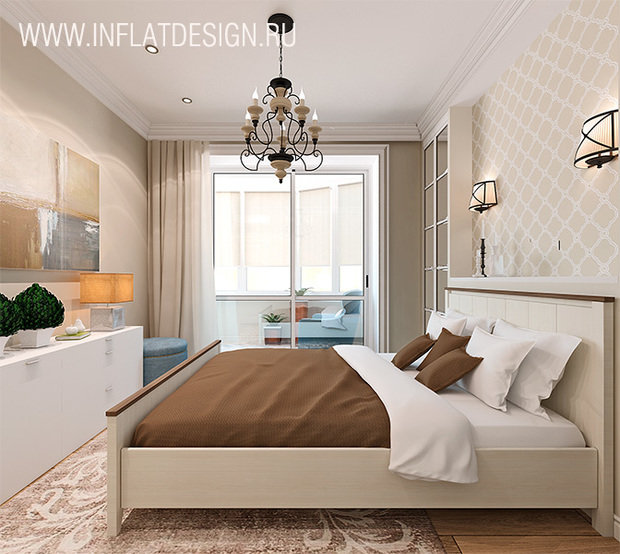 Фото из портфолио Трехкомнатная квартира – фотографии дизайна интерьеров на INMYROOM