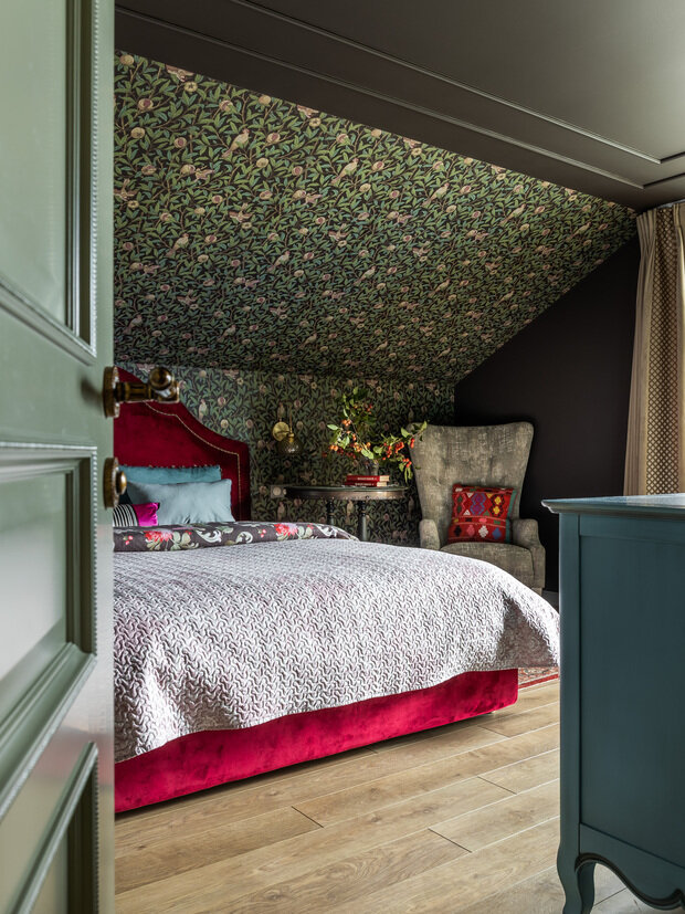 Фотография: Спальня в стиле Прованс и Кантри, Дом, Проект дня, Дом и дача, Кирпичный дом, 4 и больше, Более 90 метров, Башкортостан, Лилия Асфандиярова, прованс/винтаж – фото на INMYROOM