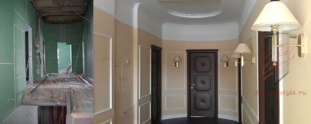 Фото из портфолио Загородный дом. Фасад. До и после проекта. – фотографии дизайна интерьеров на InMyRoom.ru