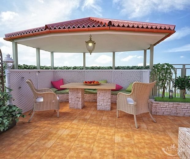 Фото из портфолио терраса – фотографии дизайна интерьеров на InMyRoom.ru