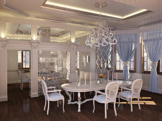 Фото из портфолио Хрустальная кухня – фотографии дизайна интерьеров на INMYROOM