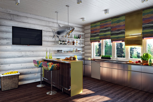 Фото из портфолио Рыбацкая резиденция  – фотографии дизайна интерьеров на INMYROOM