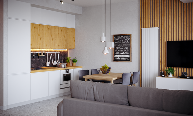 Фото из портфолио Искра Парк (46+47) – фотографии дизайна интерьеров на INMYROOM