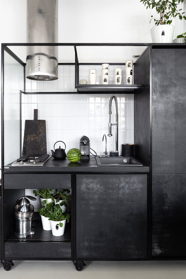 Фотография: Кухня и столовая в стиле Лофт,  – фото на INMYROOM