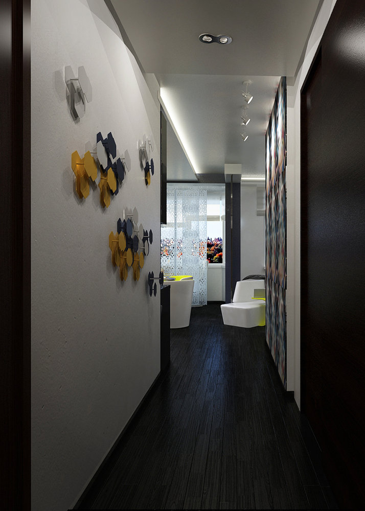 Фотография: Прихожая в стиле Современный, Квартира, BoConcept, Дома и квартиры, IKEA, Москва, Dulux – фото на INMYROOM Фотография: Прихожая в стиле Современный, Квартира, BoConcept, Дома и квартиры, IKEA, Москва, Dulux – фото на INMYROOM