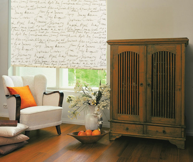 Фото из портфолио Рулонные шторы – фотографии дизайна интерьеров на INMYROOM