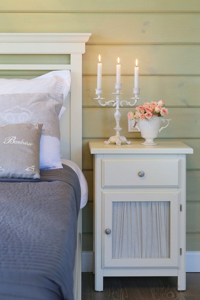 Фотография: Спальня в стиле Прованс и Кантри, Дом, Проект недели, Московская область, дом из клееного бруса, Палекс Дизайн – фото на INMYROOM