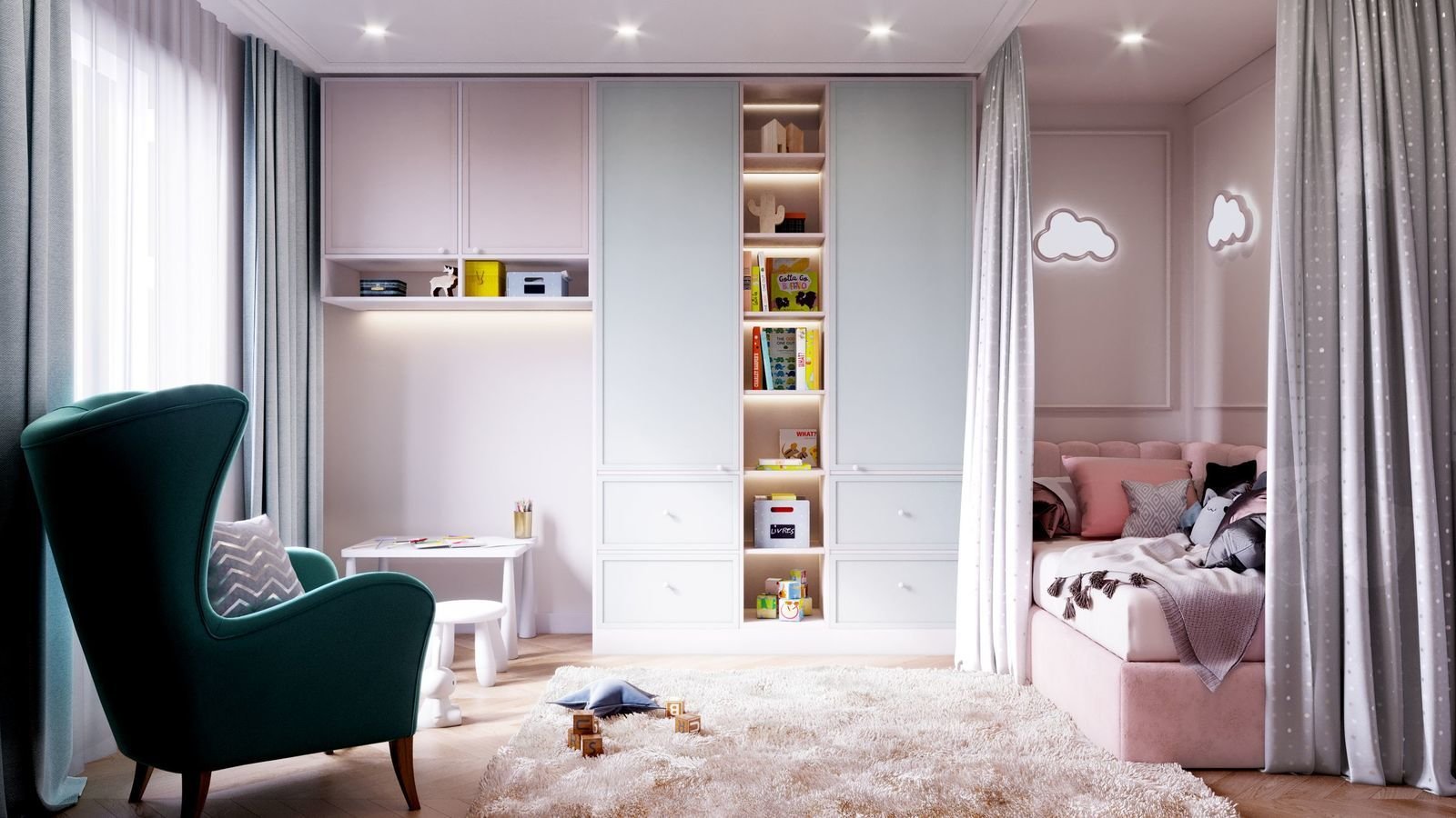 Фотография: Детская в стиле Современный, Дом, Украина, Проект дня, Ирпень, Таунхаус, 4 и больше, Более 90 метров, Quader Architecture – фото на INMYROOM