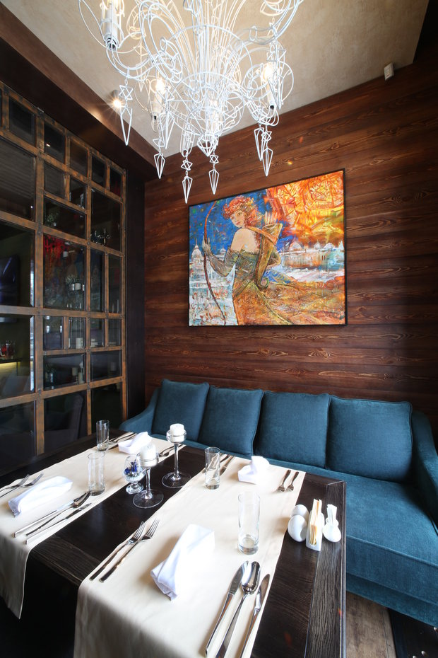 Фото из портфолио Ресторан "Женатый Француз" – фотографии дизайна интерьеров на INMYROOM