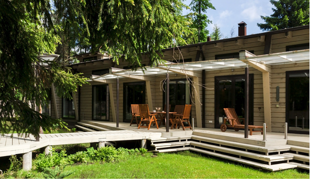 Фотография:  в стиле , Дом, Дача, Гид, Дом и дача, как обустроить дом из бруса, дом из бруса, интерьер дома из бруса, идеи для дома из бруса, dom-iz-brusa – фото на INMYROOM